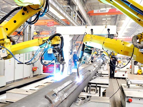 H型鋼焊接生產線